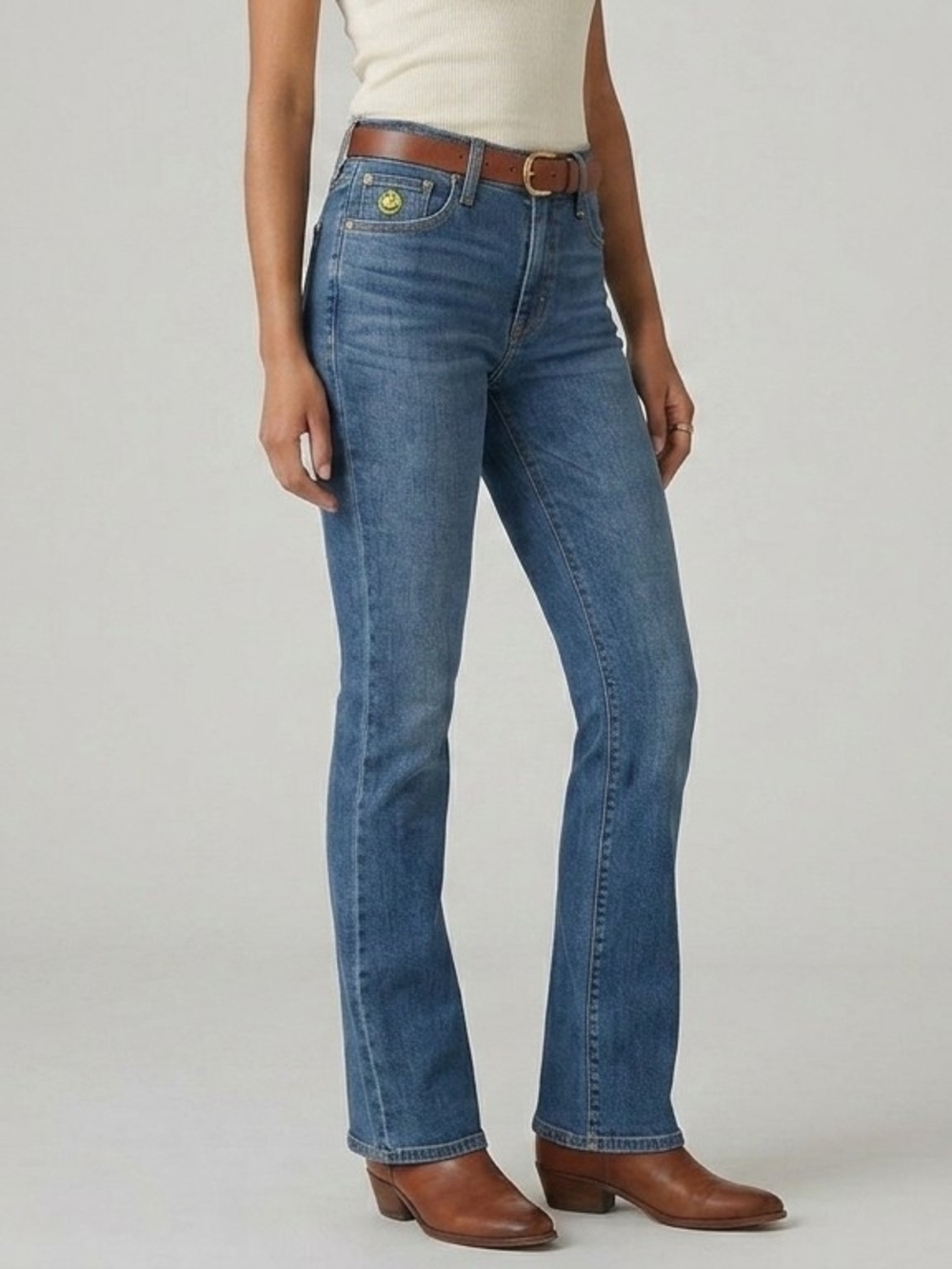 Lucky Brand - Sweet Boot Women's Light Blue Flare Jeans 10/30